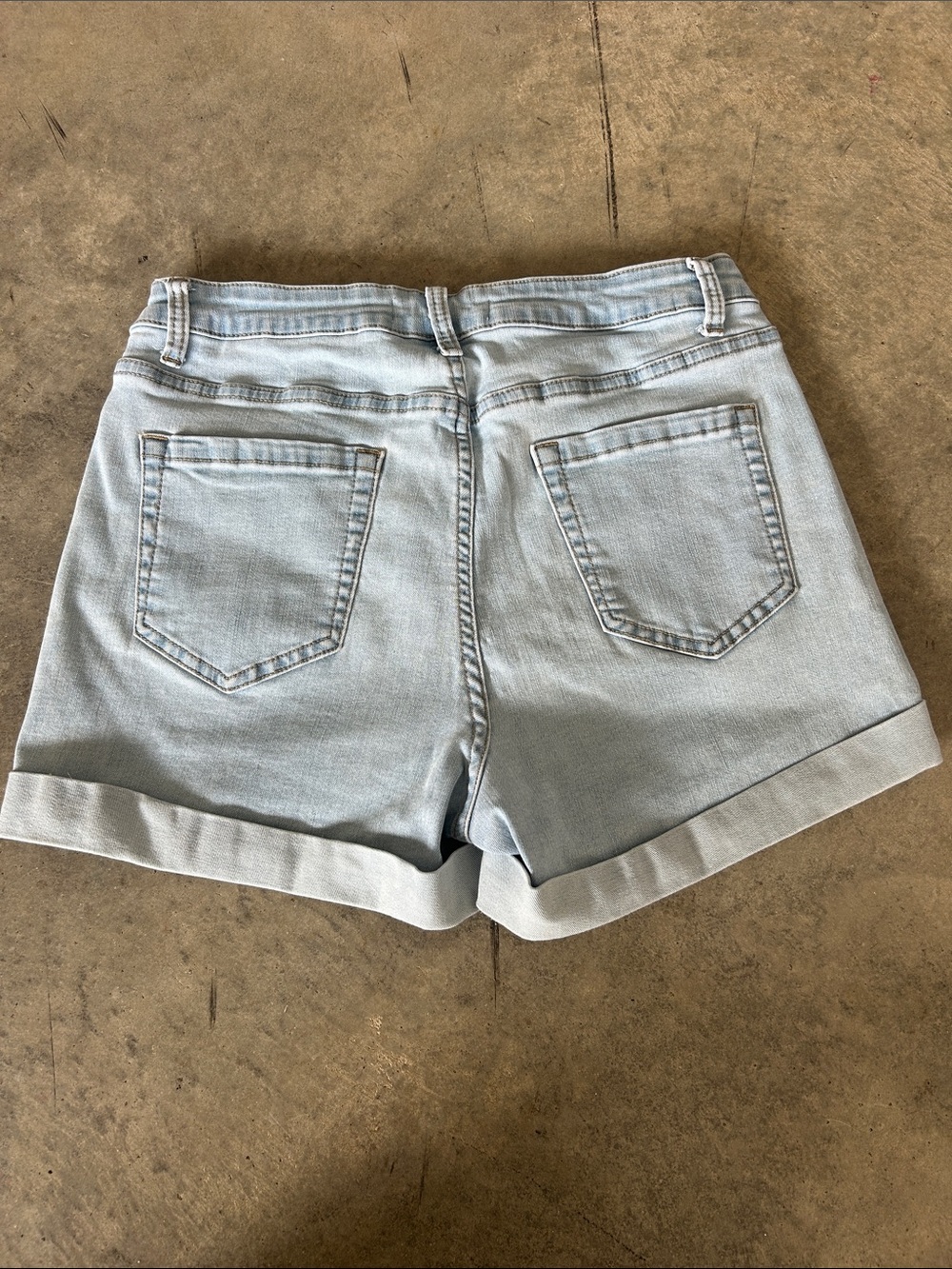 American Eagle Outfitters, Aeropostale, & ThCreasa Blue Jean Distressed Shorts - Picture 12 of 13